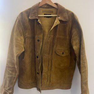 RRL Roughout Calfskin Jacket